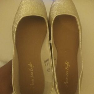 Sparkel gold shoes